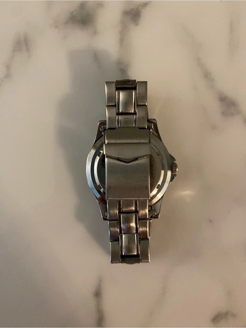 Men's Silver Stainless Steel Watch - University of South Carolina Gamecock Logo
